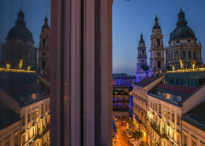 Basilika Breathless View One Bedroom Elegant With Balcony Free Parking Upon Reservation 아파트 부다페스트