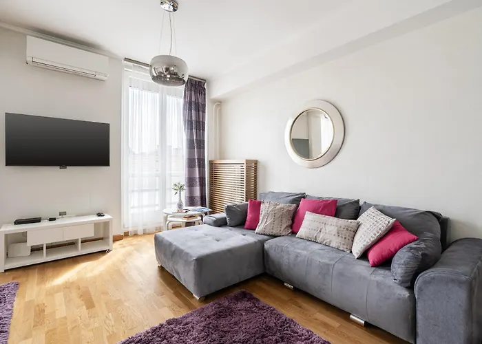 Basilika Breathless View One Bedroom Elegant With Balcony Free Parking Upon Reservation 아파트 *
