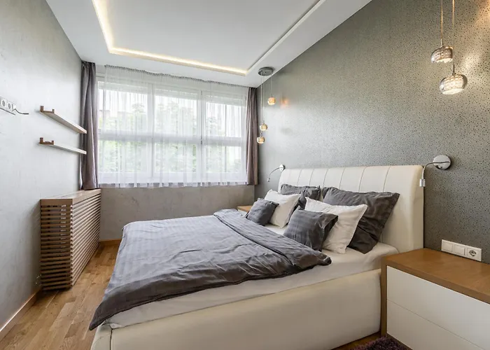아파트 Basilika Breathless View One Bedroom Elegant With Balcony Free Parking Upon Reservation *