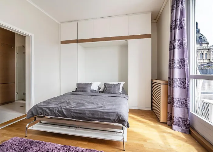 Basilika Breathless View One Bedroom Elegant With Balcony Free Parking Upon Reservation Appartement Budapest